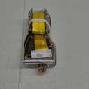 Everest Premium Ratchet Tie Down  1 PK  2 IN  27 FT  3333 LBS Working Load  10000 LBS Break Strength  Double J Hook  Cargo Straps Perfect for Moving Appliances, Lawn Equipment and Motorcycles