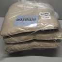 Indoor Chair Cushions for Dining Chairs, Tufted Overstuffed Textured Kitchen Chair Pads with Ties and Non-Slip Backin