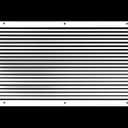 HVAC Premium 24" X 14" Aluminum Return Grille - Easy Air Flow - Linear Bar Grilles [Outer Dimensions: 25.875 X 15.875]