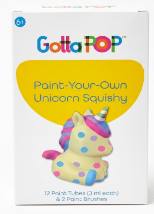 2pcs Gotta pop Paint your Own Unicorn