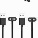 Charging Cable for LEVN LE-HS031 Bone Conduction Headphones - Open Ear Headphones,Magnetic USB Charging Cable USB Flexible Charger Cord Cable Accessories2 Pack