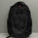 Under Armour Unisex-Adult Hustle 6.0 Backpack, (003) Black/Black/Black, One Size Fits Most (Black)