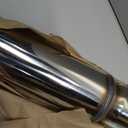 Exhaust Resonator Muffler, 3.0”I.D.X 22” LONG, Material: 100% Stainless Steel 201 (3.0X22”)