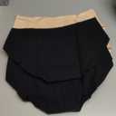 Wealurre Cotton Bikini Women's Breathable Panties Seamless Comfort Underwear (Medium, B3/A3)