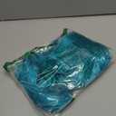 SWACC 26-Inch Long Curly Wave Cosplay Synthetic Wig Colored Hair Piece for Women with Wig Cap (Teal Blue)