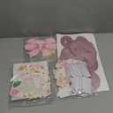 One Silly Goose Party Decorations for 1st Girls First Birthday Banner and Hanging Swirl Decorations Pink Goose Party Supplies for Baby Girl 1st Birthday Photo Backdrop Party Decor