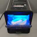 Nugget Ice Maker Countertop with Auto Water Refill, 42lbs/Day Stainless Steel Ice Machine with Pull-Out Drawer  One-Click Self-Cleaning, Portable Ice Makers for Home/Kitchen/Office