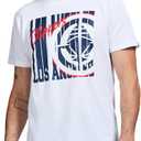 Game 7 NBA Mens Game 7 X NBA Officially Licensed Men's Graphic Short Sleeve Lightweight Crew Neck Cotton Team T-Shirt (Large)