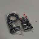 Cell Phone Clip Bed Stand Holder, with Grip Flexible Long Arm Gooseneck Bracket Mount Clamp for Desk, Compatible with iPhone 14 Pro Max XR X 8 7 6 or Other 3.5-7" Devices (Black)