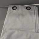 BGment Blackout Curtains for Living Room - 84 Inch Long Linen Textured Thermal Insulated Total Sun Blocking Bronze Grommet Window Drapes for Farmhouse, 2 Panels, 52 x 84 Inch, Natural