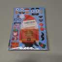 2 x Christmas Stickers for Kids 32PCS Christmas Stickers for Crafts Kids Make Your Own Face Sticker s Crafts for Toddlers Xmas Sticker