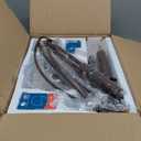 DLLT Modern Floor Lamp for Room: 3-Light Brown Tree Dimmable Floor Lamps with Beige Shades for Living Room - Arc Standing Lamp for Bedroom - Tall Floor Lamp for Office Corner 3 LED Bulbs Included