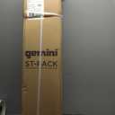 Gemini Sound ST-Pack Heavy Duty Professional Audio Universal DJ Fold-Out Telescoping Tripod Steel Speaker Stands (Set of 2), Up to 80" Inches Tall, 200lb Weight Capacity with Carry Bag Included,Black