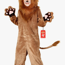 Morph Deluxe Lion Costume Kids, Lion Mane Costume Halloween Costumes For Boys, Girls and Toddlers, Kid Halloween Costumes.   Size XL