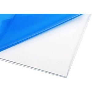 Premium 1/4 Clear Acrylic PlexiGlass Sheet (12" X 24")