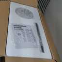 60 Inch Wood Ceiling Fans with Lights, Large Walnut Ceiling Fan, 3CCT, Dimmable LED Light, 6 Speeds, Reversible DC Motor, Timer, Black Ceiling Fan for Living Room, Farmhouse, Patio