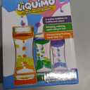 YoYa Toys Liquimo - Liquid Motion Bubbler - 3 Pack - Sensory Fidget Desk Toy for Kids & Adults - Relaxing Hourglass Timer Tubes - Calming Visual Play for School, Home, Office, Stress Relief and Focus