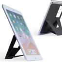 Snap Tablet Stand Holderfor iPad/Tablet, 1/4 A4 Paper Ultra-Slim Design Holder, Home Office Desk Accessories, Essential for iPad Stand During Travel and in Dormitories