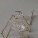 Plate Holder Easel Display Stand - 8 inch Metal Plate Stands for Display - Tabletop Picture Stand - Gold Iron Easels for Display Pictures | Photo Frames | Book | Decorative Plates | Plaque -2 Pack