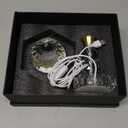 LED Crystal Lotus Flower Lamp  USB Powered Buddha Light for Worship, Prayer and Display,Lotus Flower Light for Bedroom, Buddhist Supplies,Shrine,Meditation Room 8 (Lotus Bud)