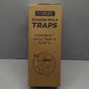 Mole Trap Scissor 2 Pack, Upgraded Mole Traps for Lawns That Kill Best, Galvanized Steel Mole Killer, Easy Step Setup