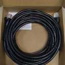 Amazon Basics RJ45 Cat-6 Ethernet Network Cable for Fast Gaming, 1Gbps Transfer Speed, Durable Gold-Plated Connectors, 25 Foot (7.6 Meters), Black