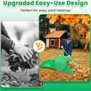 Leaf Collector, Foldable Portable Leaf Bags, Reusable Yard Garden Bags for Leaves, Grass, Lawn Trash