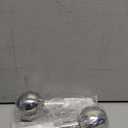 Ice Globes for Facials | Unbreakable Steel Cooling Roller | Cryo Sticks for Face | Massager for Face, Neck & Eyes | Skin Care for Dark Circles, Puffiness, Wrinkles, Collagen Production (White)