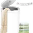 Trydow Ultra Large Capacity Towel Warmer Bucket, Rapid Heating with Timer, One-Button Control, Safety Lock, Perfect for Home and Spa