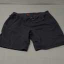 QPNGRP Mens Shorts Casual Drawstring Zipper Pockets Elastic Waist (38, Irongray)