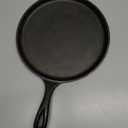 Lodge L9OG3 Cast Iron Round Griddle, Pre-Seasoned, 10.5-inch - Made in USA, Compatible with Stovetop, Oven, Grill & Campfire