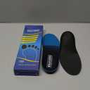 Inserts Relieve Plantar Fasciitis - Flat Feet Insoles Arch Supports, Orthotic Insoles for Foot Pain Arch Pain Reduce Muscle Fatigue Absorb Shock (Mens 5-5 1/2 | Womens 7-7 1/2) (Blue)