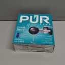 PUR Faucet Water Filter, PFM200B, Black and Chrome