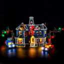 LocoLee Light kit Compatible with Lego Stranger Things The Creel House 11370 - No Model Only Lights, LED Lighting Accessories Compatible with Lego 11370 Creel House (Standard Version)