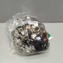 100 Pcs Stainless Steel Whistle with Lanyard, Sports Whistles for Adults, Loud Metal Whistle Bulk for Teachers, Coaches, Police, Referees