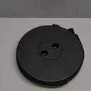 Collapsible Stool, Folding Chair - Upgraded Portable Chair with Load Capacity 400lbs, Portable Stool for Camping Fishing Hiking - Folding Tool with Carrying Straps,Gifts for Fisherman (Black)