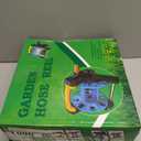 Garden Hose Reel Cart, Manual Water Hose Reel with Hose Guide