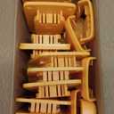 20 Pack Battery Holders Tool Holders for Dewalt 20V Drill Tools,10pcs Tool Hangers and 10pcs Battery Organizer Wall Mount(Yellow,70pcs Screws)