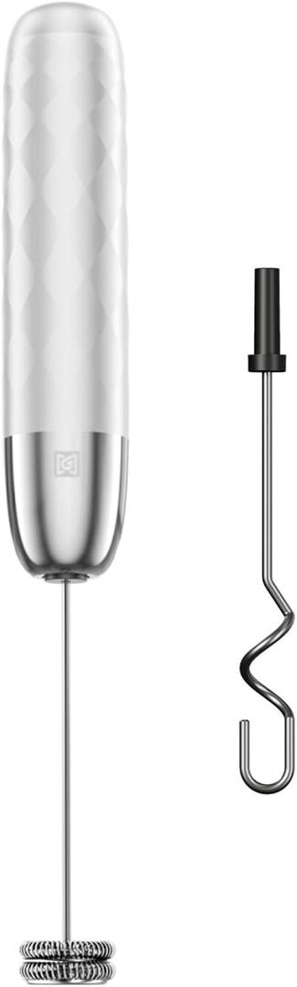 Maestri House Rechargeable Milk Frother & Milk Frother Whisk Hook