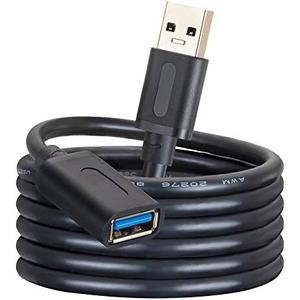 USB 3.0 Extension Cable 6Ft,USB 3.0 High Speed Extender Cord Type A Male to A Female for PlayStation, Xbox, USB Flash Drive, Card Reader, Hard Drive,Keyboard, Printer, Scanner(6Ft/1.8M)