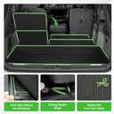 Cartist Cargo Liner for Jeep Wagoneer/Jeep Grand Wagoneer (Not fit L) 2022-2026, All Weather Cargo Mats for Wagoneer Accessories, Heavy Duty TPE Trunk Mat, Car Accessories