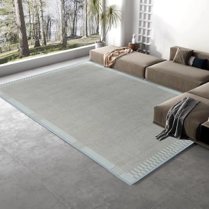 5'3"x7'6" Modern Simple Area Rug, Machine Washable, Non-Slip, Perfect for Living Room and Bedroom