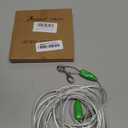 Petest 25ft Reflective Tie-Out Cable for Small Dogs Up to 35 Pounds