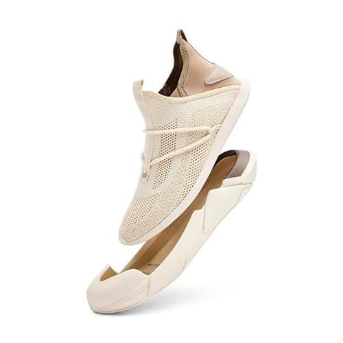 MUVEZ As Seen on Shark Tank Dual Sole Indoor Outdoor Slippers | Lightweight Cushioned House Shoes with Removable Outsoles, M10, W11