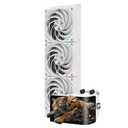 Thermalright Wonder Vision 360 Turbo ARGB White CPU Water Cooler, 60HZ Curved Screen with 2400x1080 Resolution,for AM4/AM5,Intel LGA1851/1700,6.67in 3D Screen High Performance Pump,3000RPM Fan Speed