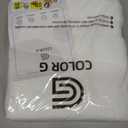 Color&Geometry Long Bathroom Rugs, Non Slip Washable Shower Floor Mat, 24"x43" White Bath Mat Soft, Super Absorbent Bathroom Runner Rug