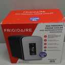 Frigidaire Portable 9-Can Mini Cooler Fridge, 5L, Brushed Stainless Rugged, Window, EFMIS189-SS, Clear Door, Glass