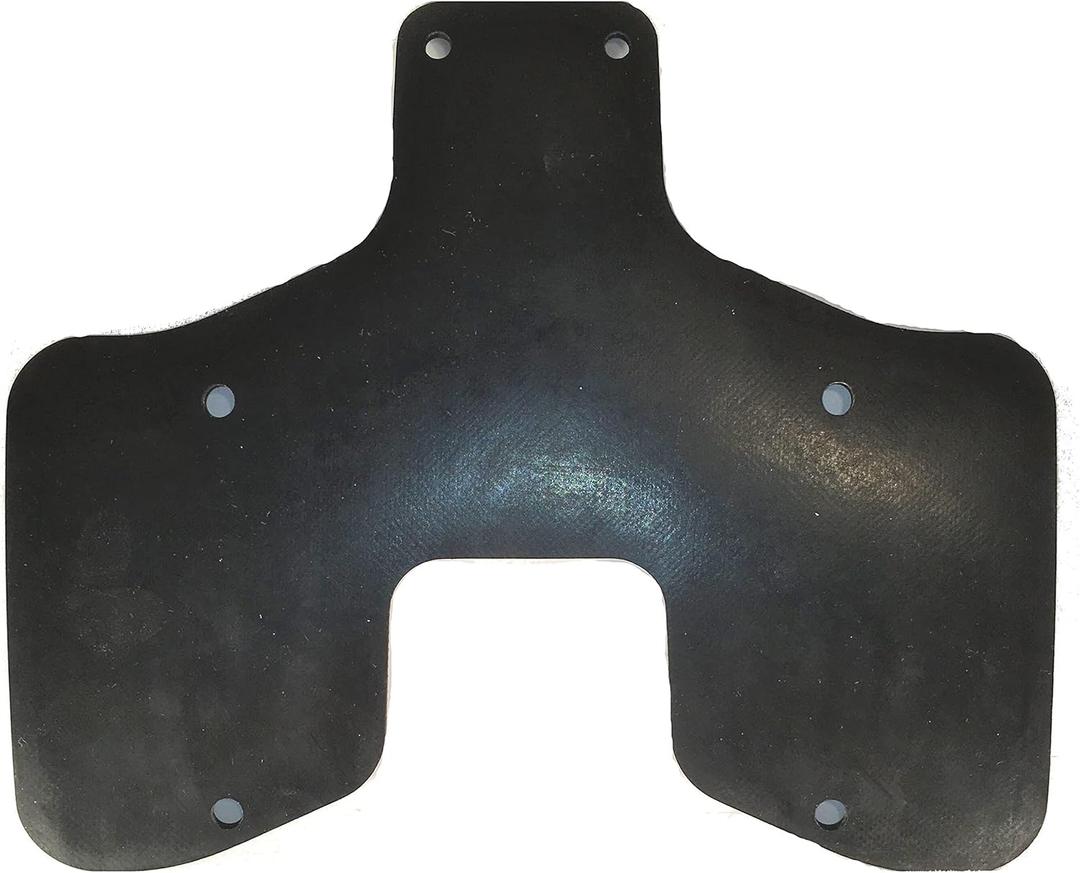 TM Trailer/Truck DM16001 Rubber License Plate Holder Bracket, Deluxe-Max