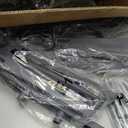 Reinforced Clothes Drying Rack Foldable, 4-Tier Drying Rack with Wheels