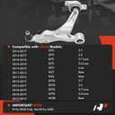 A-Premium Front Left Lower Control Arm, with Ball Joint & Bushing, Compatible with Infiniti M35h 2012-2013, M37 2011-2013, M56 2011-2013, Q70 2014-2019, Q70L 2015-2019, RWD Only
